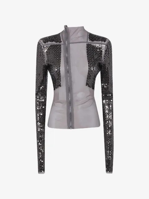 Rick Owens veste zippée à sequins