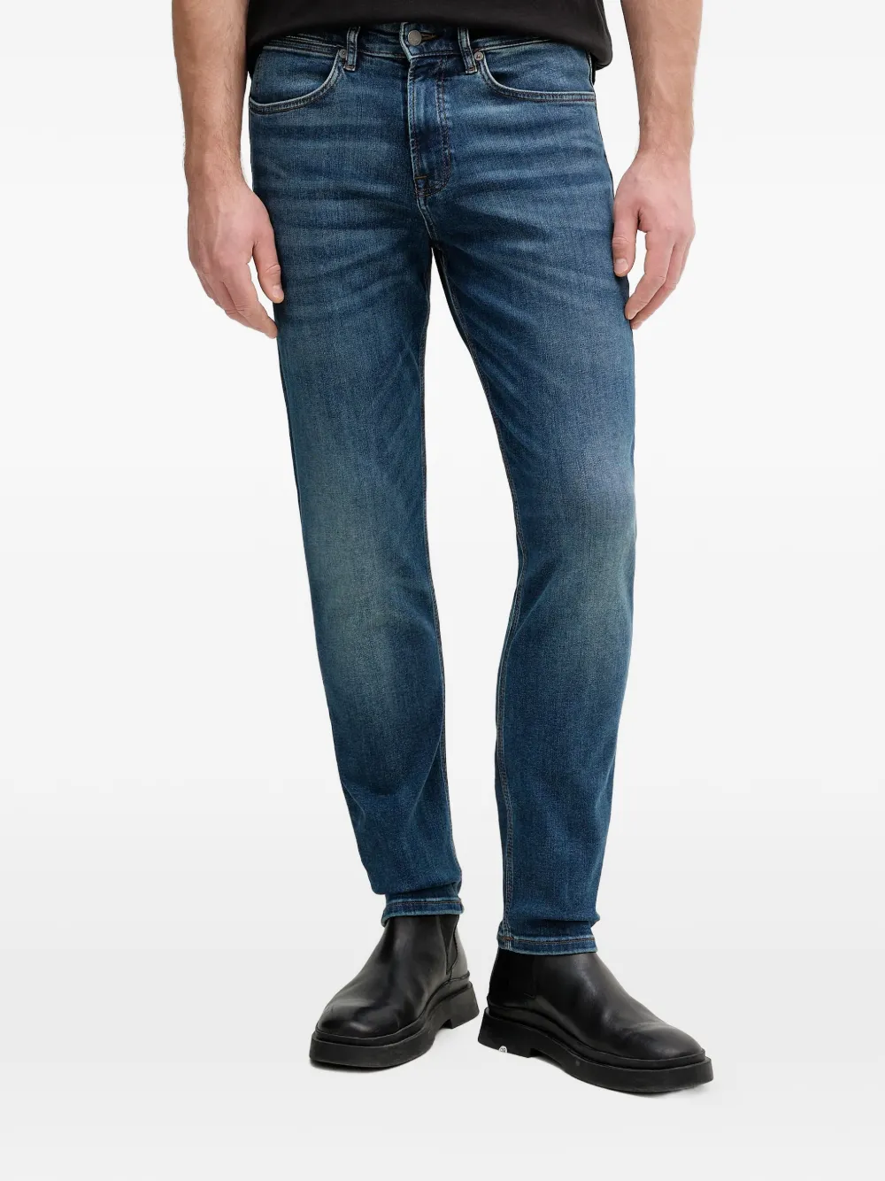 BOSS logo jeans - Blau