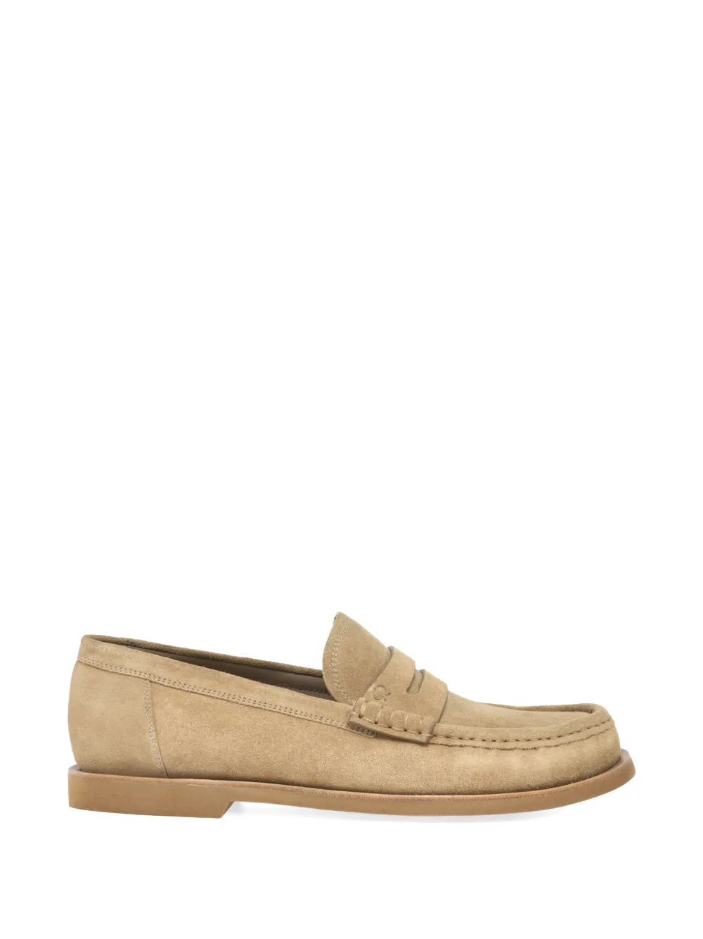 Gianvito Rossi Vernon suede loafers - Toni neutri