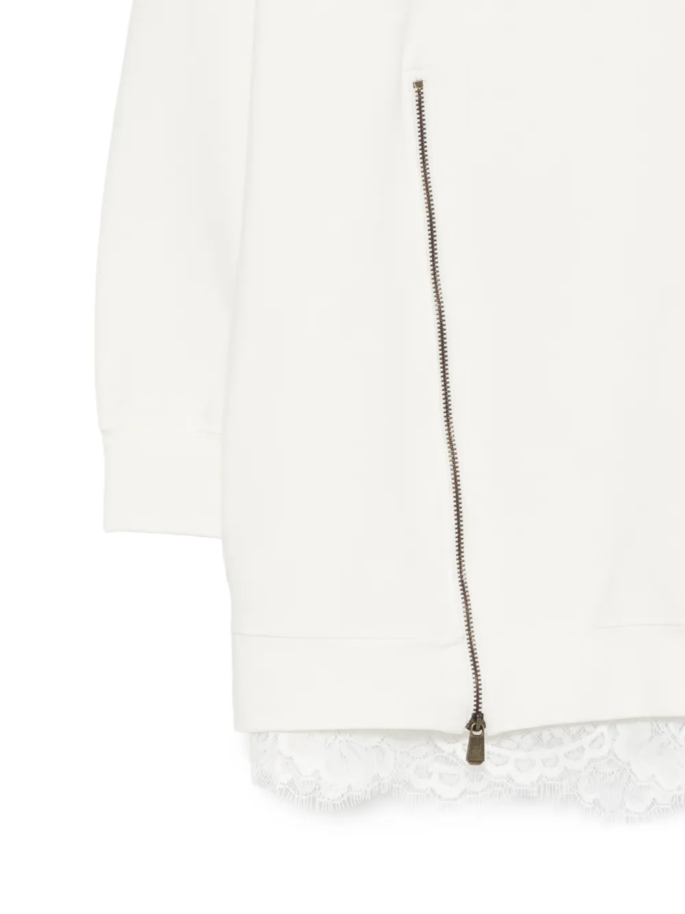 Pinko Kids Jurk met kant Wit