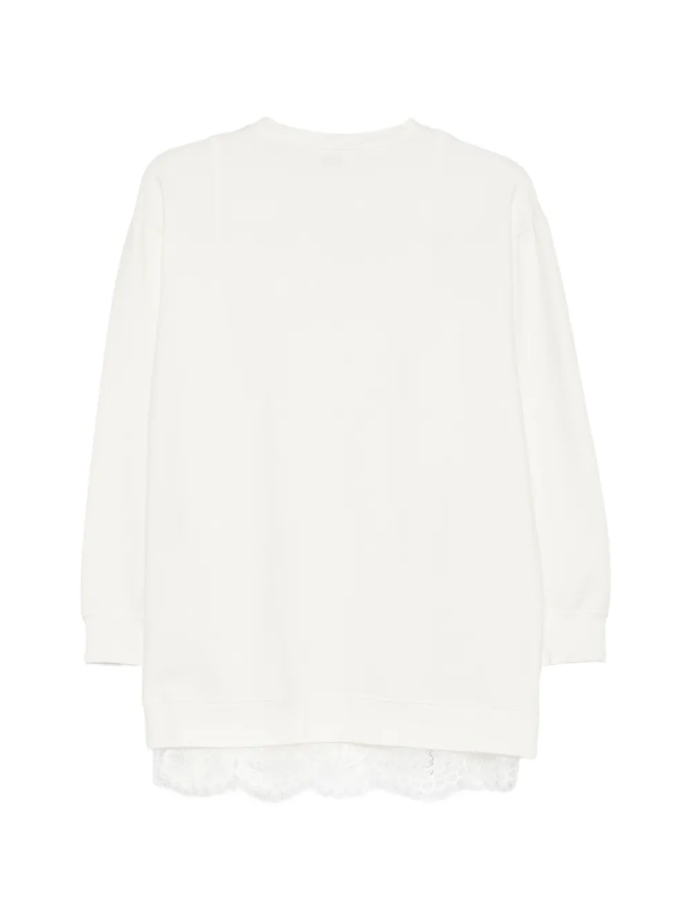 Pinko Kids Jurk met kant Wit