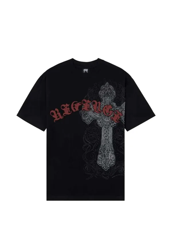 Revenge スパイク クロス Tシャツ | ブラック | FARFETCH JP