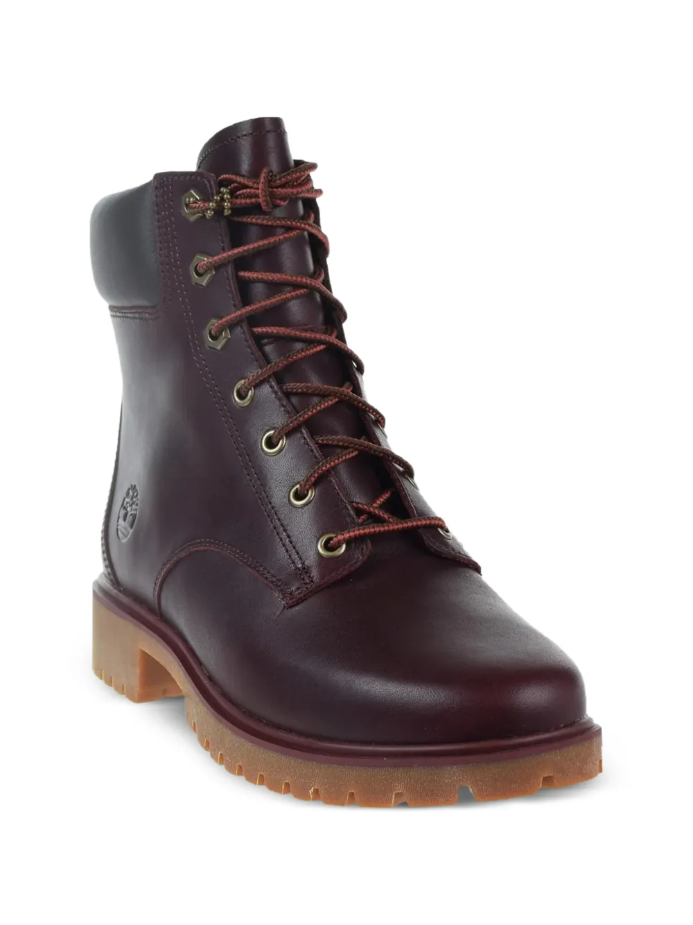 Timberland Jayne laarzen met plateauzool Rood