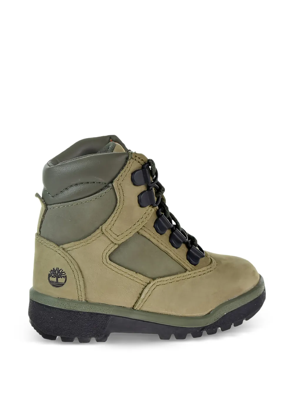 Timberland Kids Leren veldlaarzen Groen