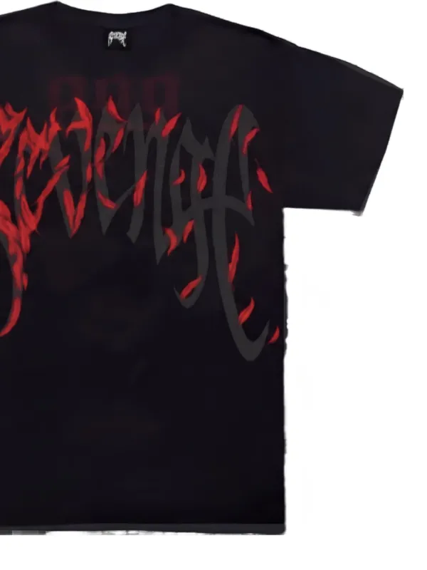 Revenge Graphic Print t-shirt | ブラック | FARFETCH JP REVENGE Tシャツ ブラック