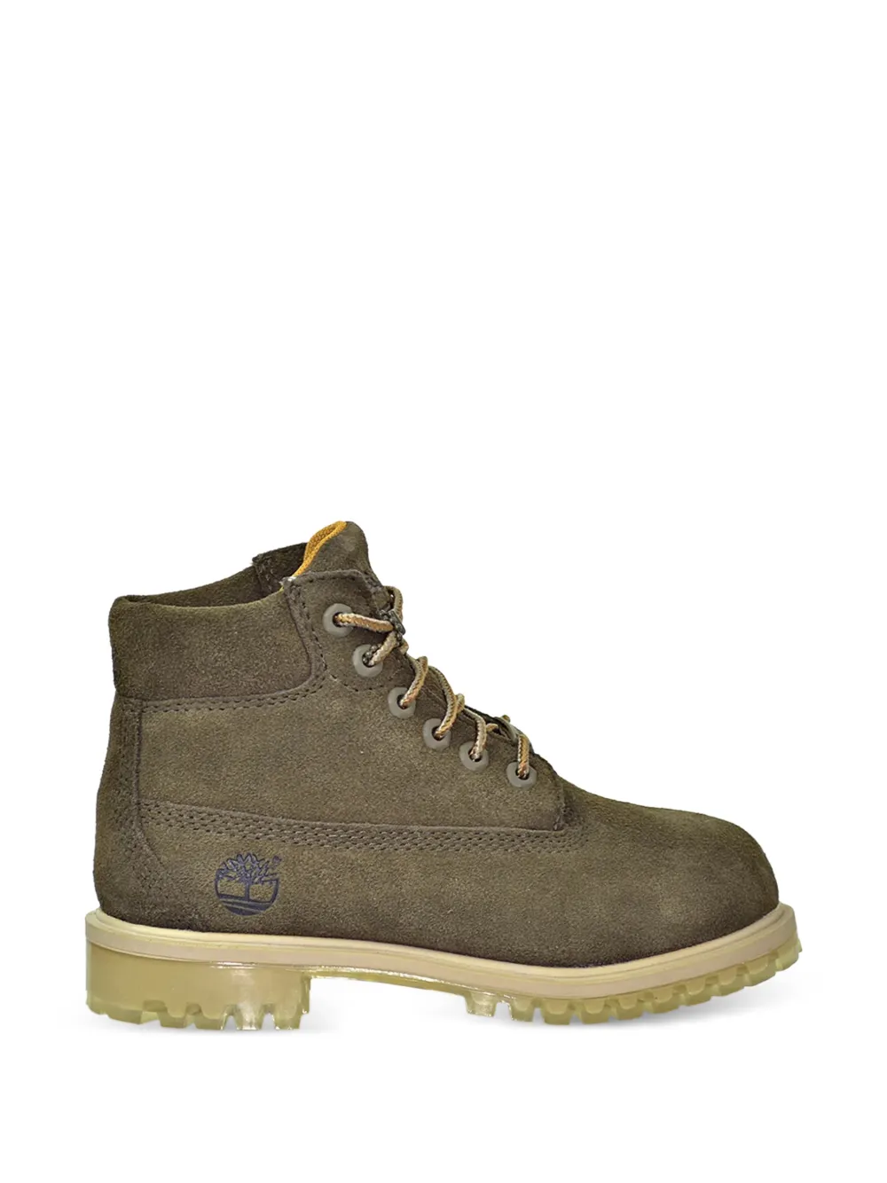 Timberland Kids Stivali 6 Inch Premium "Dark Green" - Verde