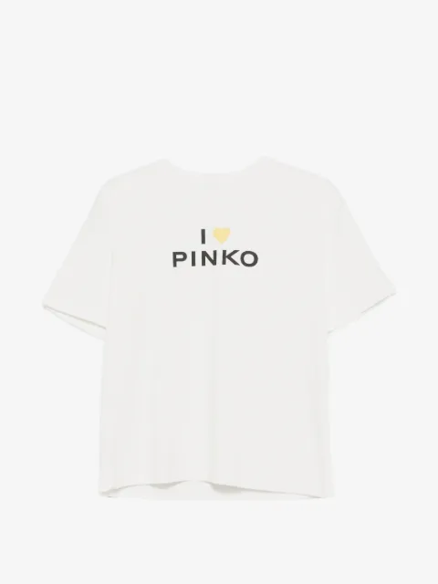 Pinko Kids 그래픽 프린트 티셔츠