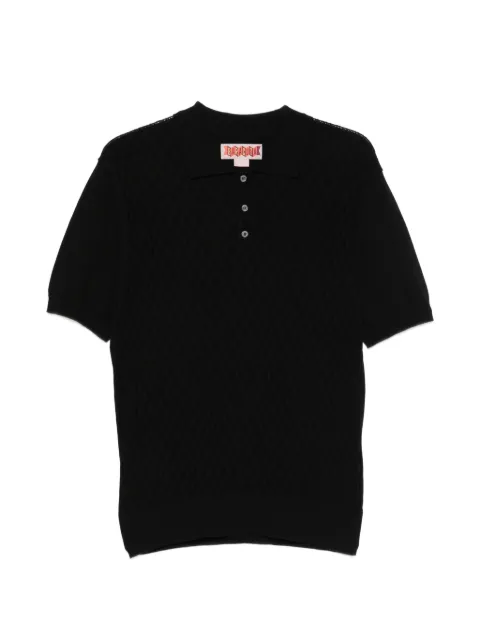 Baracuta textured polo shirt