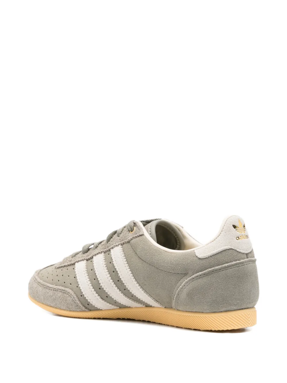 adidas Gestreepte geperforeerde sneakers Grijs