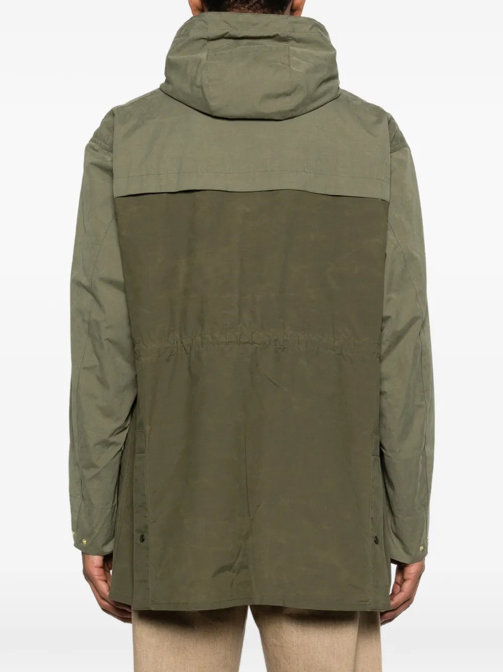 Barbour Jas met geborduurd logo Groen