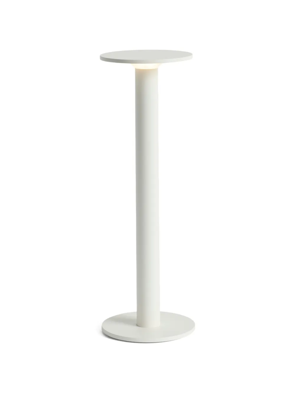 HAY round-base portable lamp - Bianco