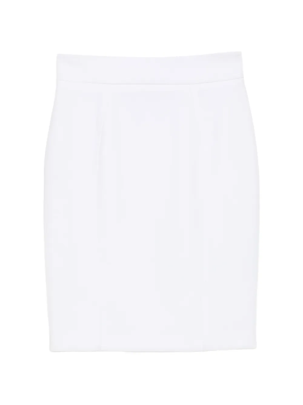 Moschino high-waisted pencil skirt - Bianco