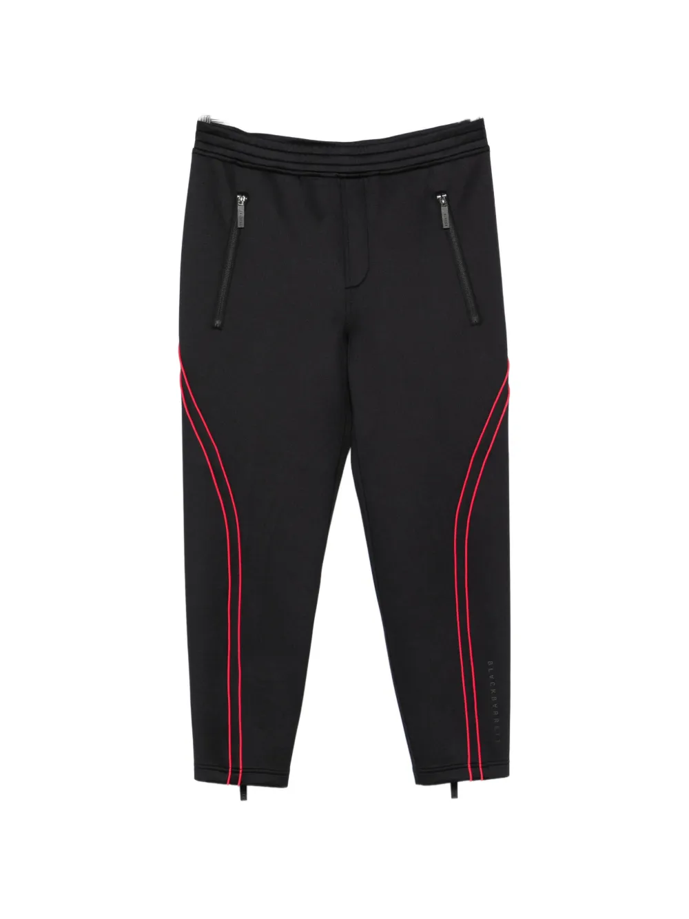 Blackbarrett zip-pocket track pants - Nero