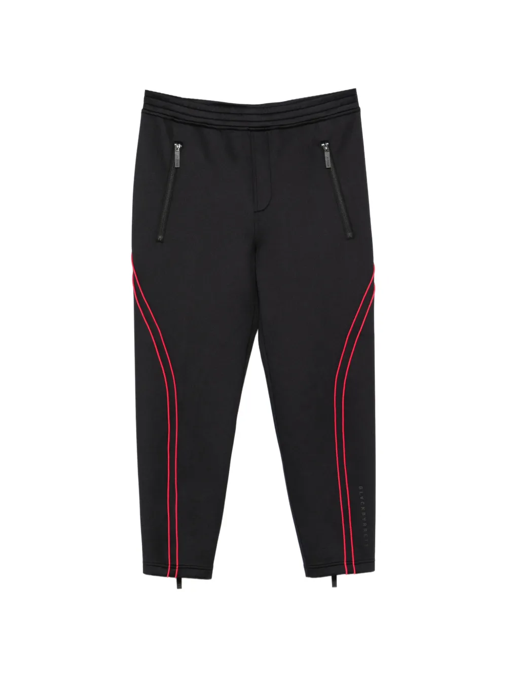 Blackbarrett zip-pocket track pants - Nero