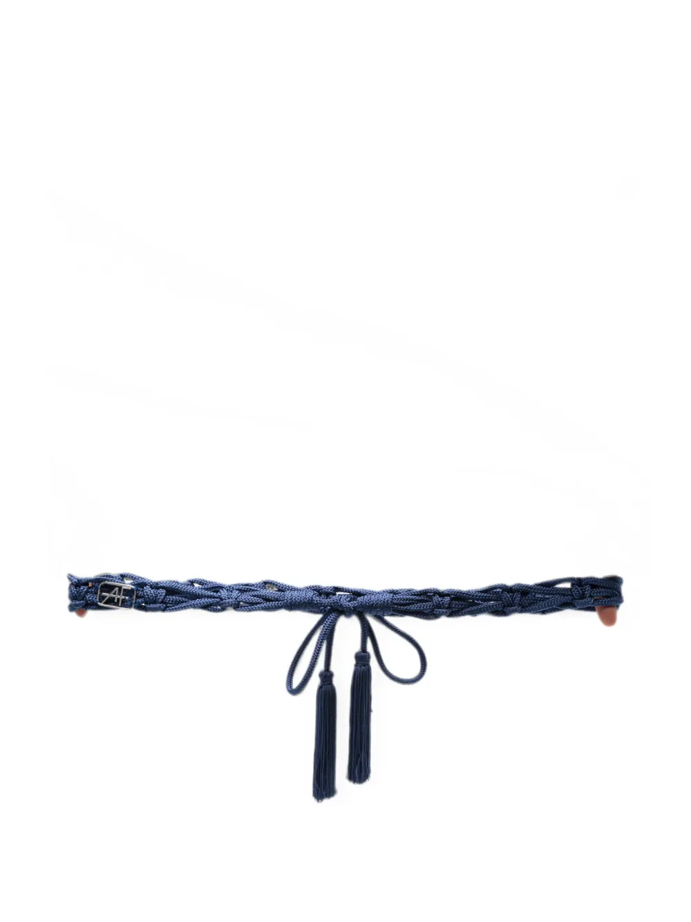 Alberta Ferretti Cintura con nappa - Blu