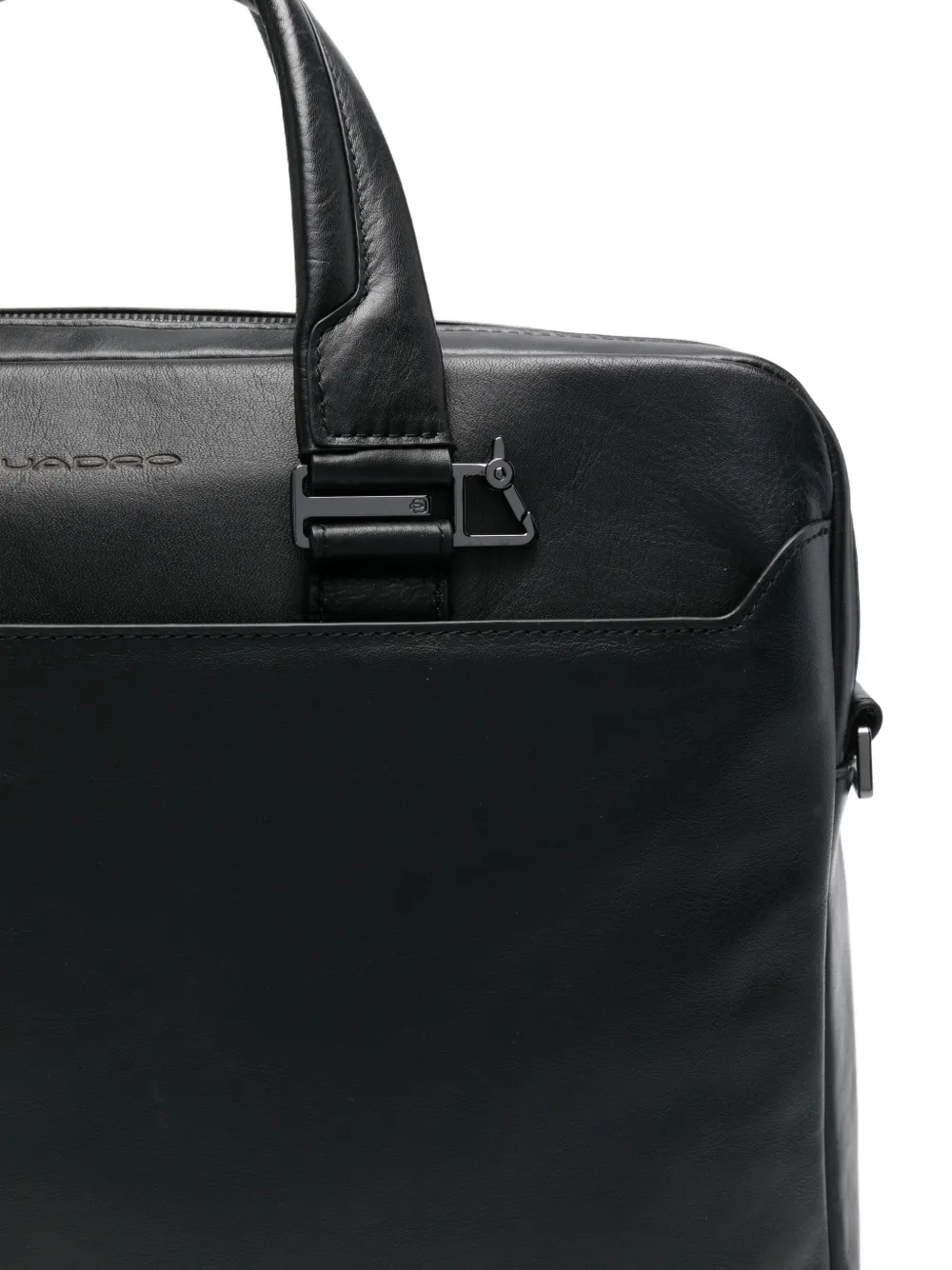 Zip-Fastening Leather Briefcase
