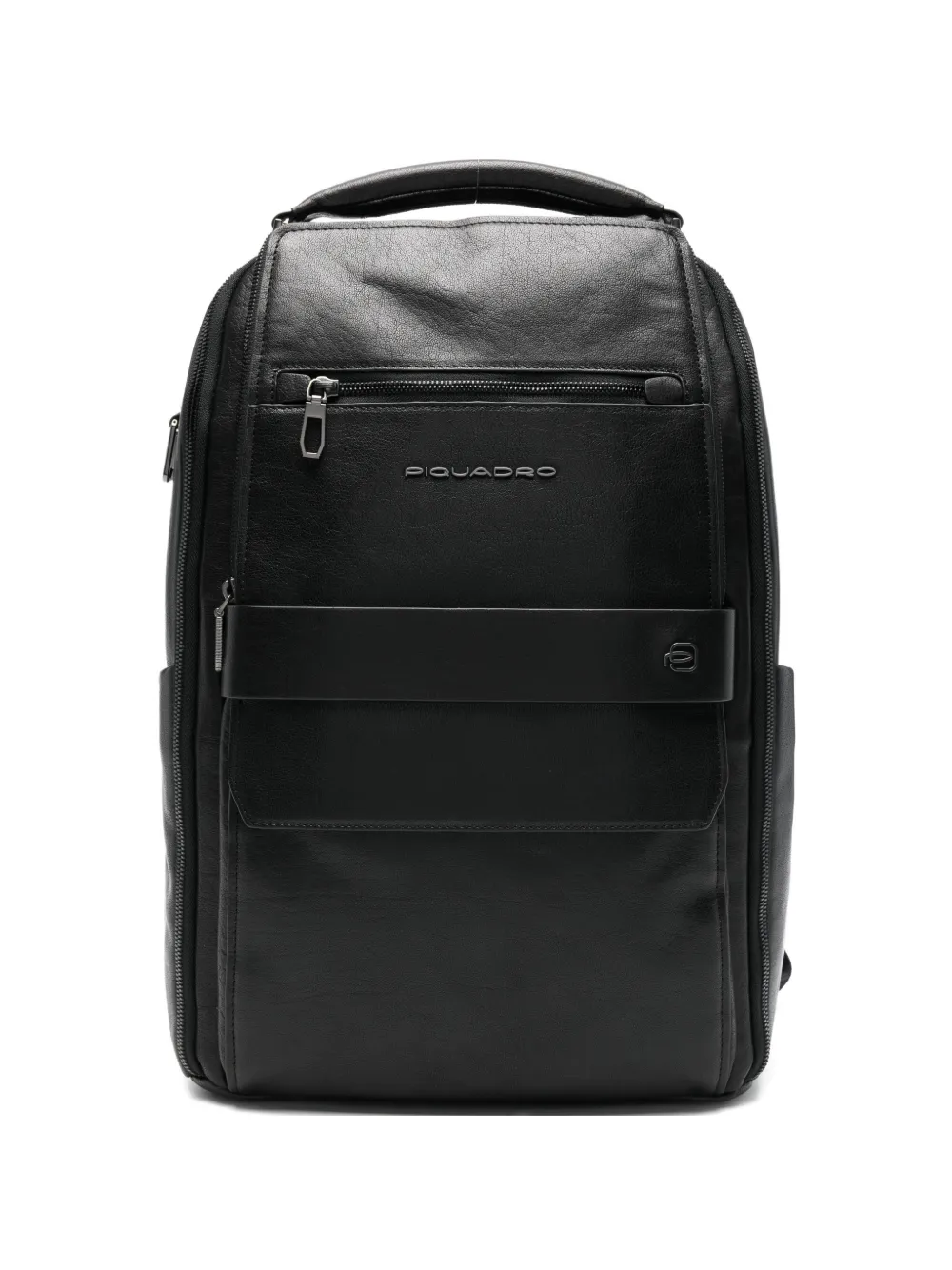 PIQUADRO logo-lettering backpack - Nero