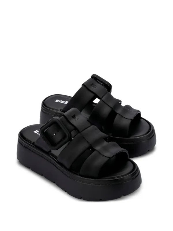 Melissa Pump Platform Sandals | Black | FARFETCH ZA