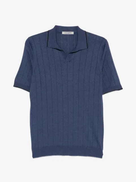 Fileria vertical-stripe short-sleeve T-shirt