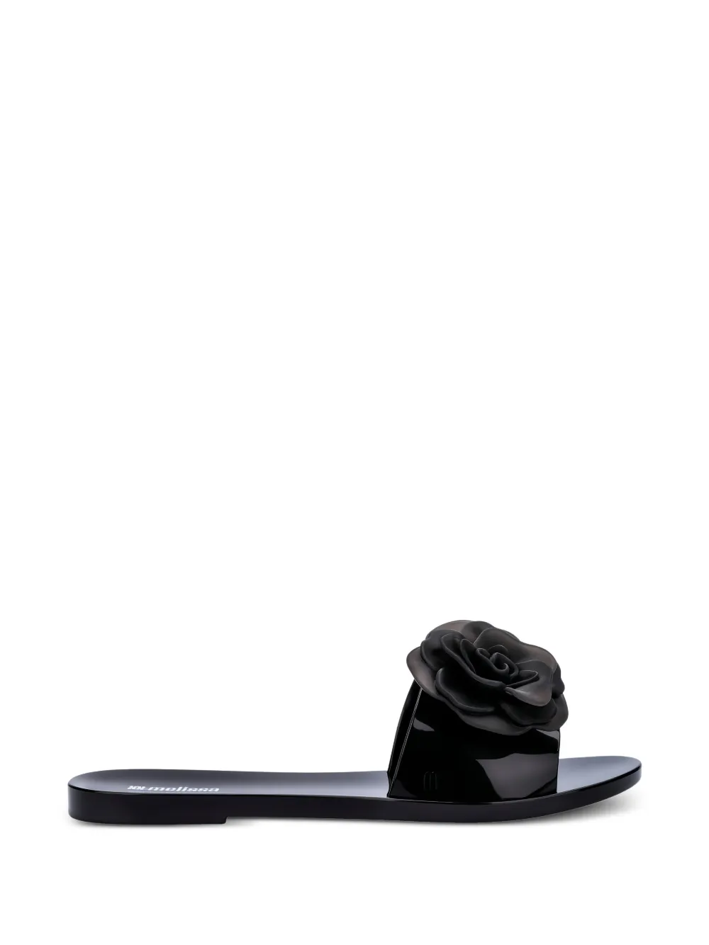 Melissa Babe sandalen met bloemenprint Zwart