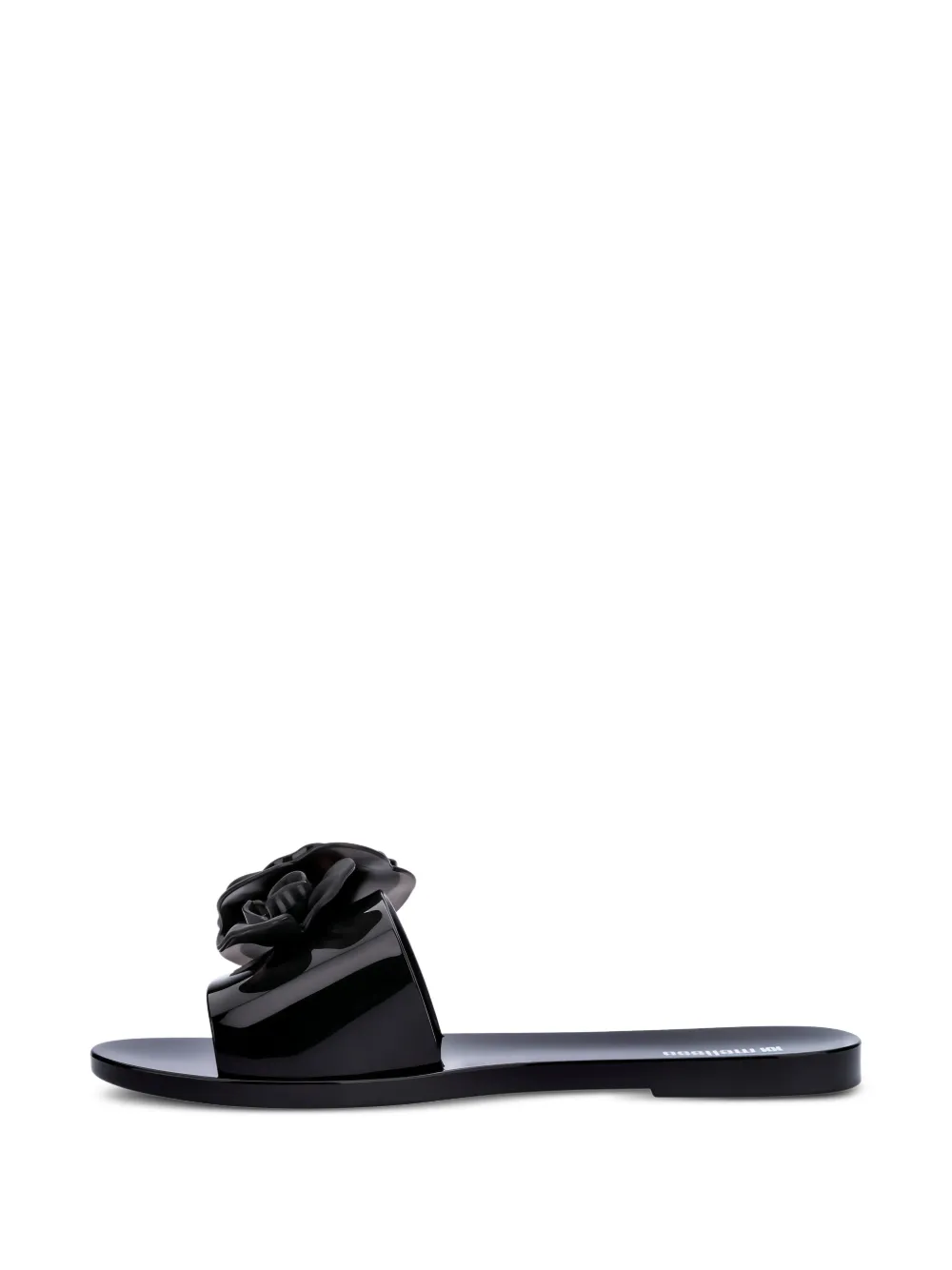 Melissa Babe sandalen met bloemenprint Zwart