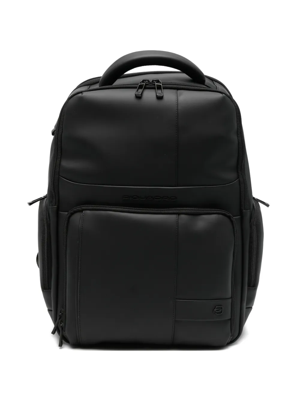 PIQUADRO logo-lettering backpack - Nero