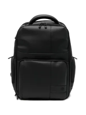 Tumi logo-lettering Backpack | Black | FARFETCH