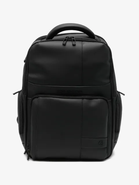 PIQUADRO logo-lettering backpack