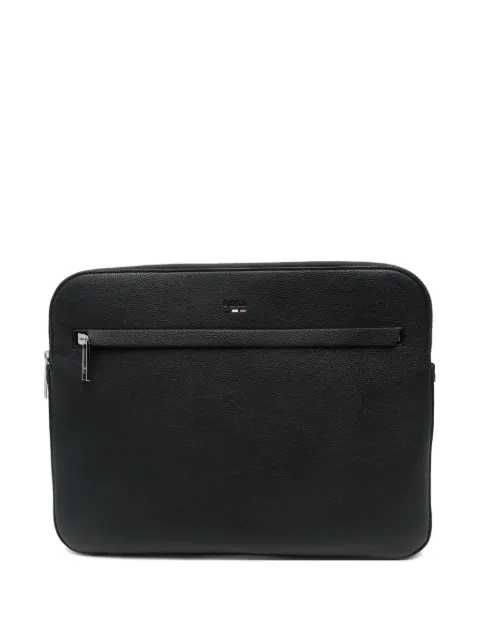 BOSS zip-fastening laptop bag