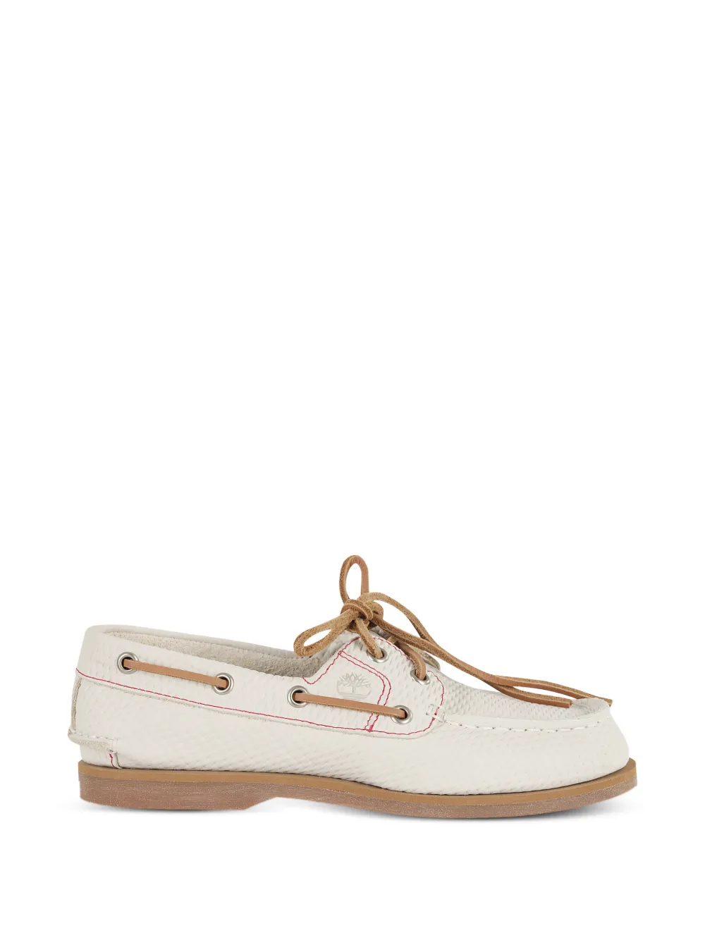 Timberland leather boat shoes - Nude