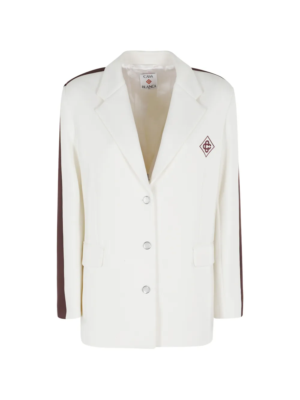 Casablanca stripe blazer - Bianco