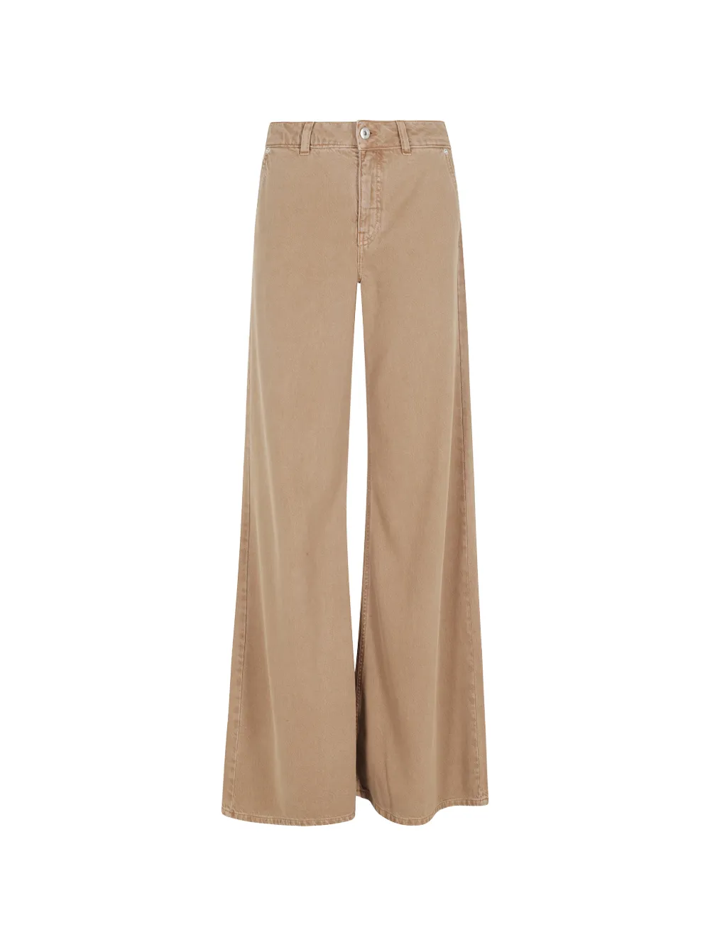Blumarine button wide-leg jeans - Toni neutri