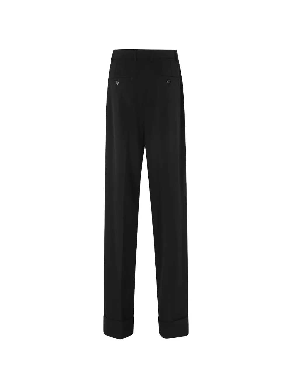 Dolce & Gabbana Broek met cuffs Zwart