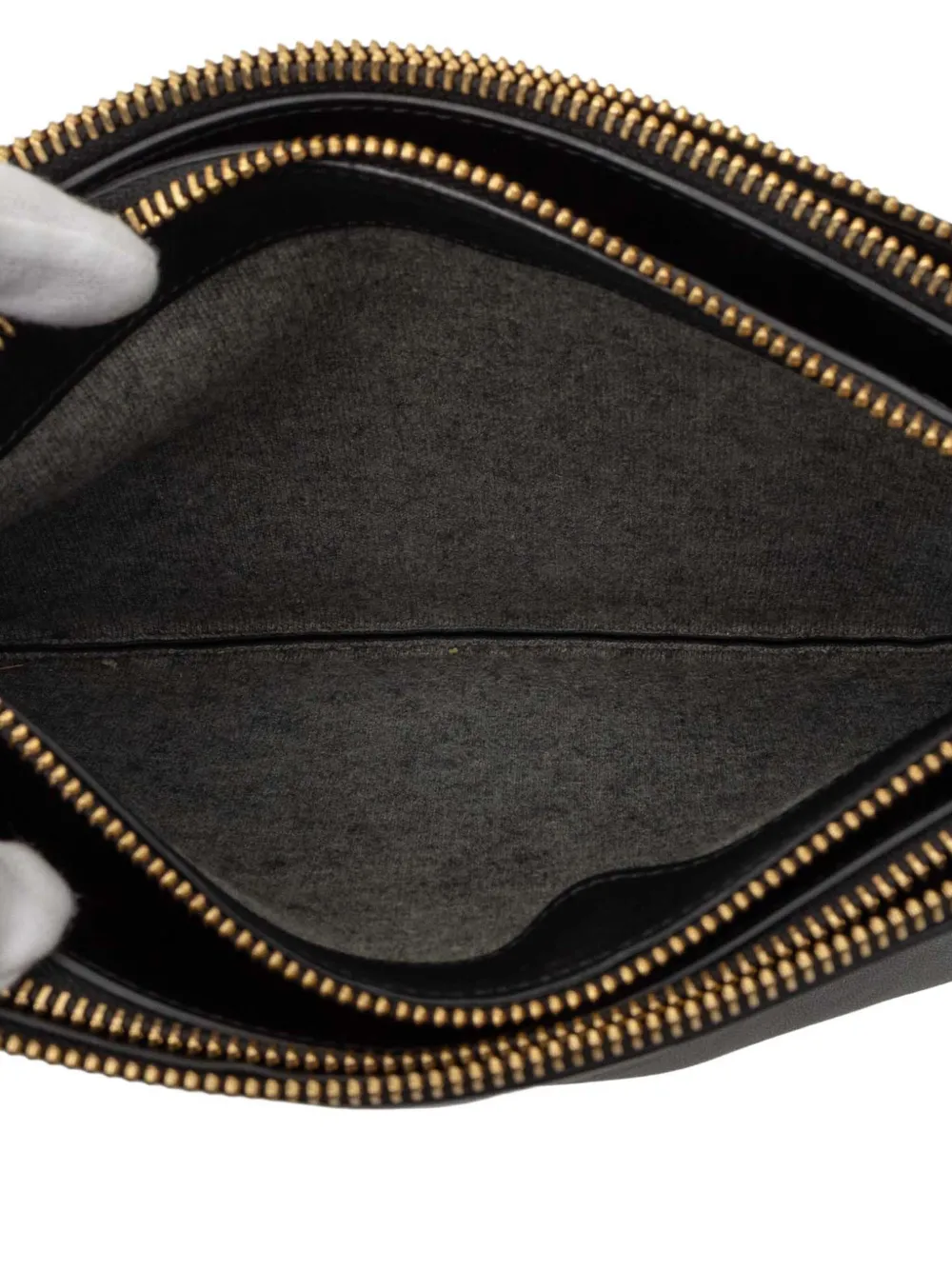 2018 Large Lambskin Trio Crossbody Bag