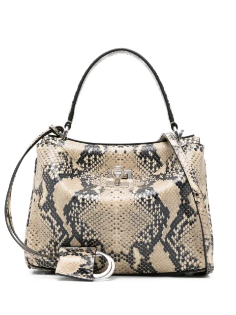 Balenciaga Rodeo snakeskin-effect tote bag