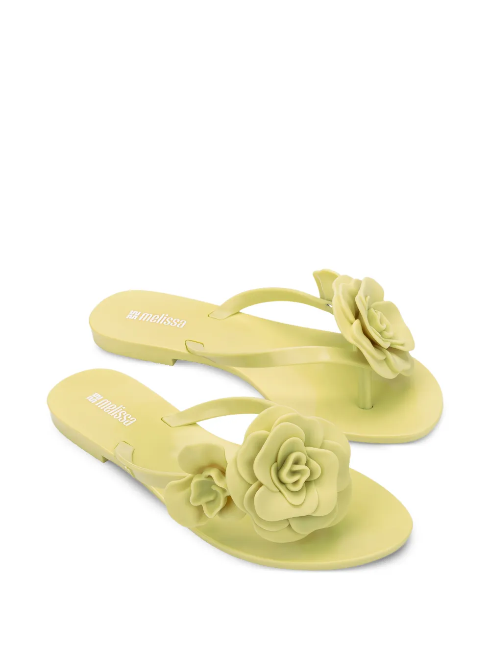 Melissa Harmonic Springtime teenslippers Groen