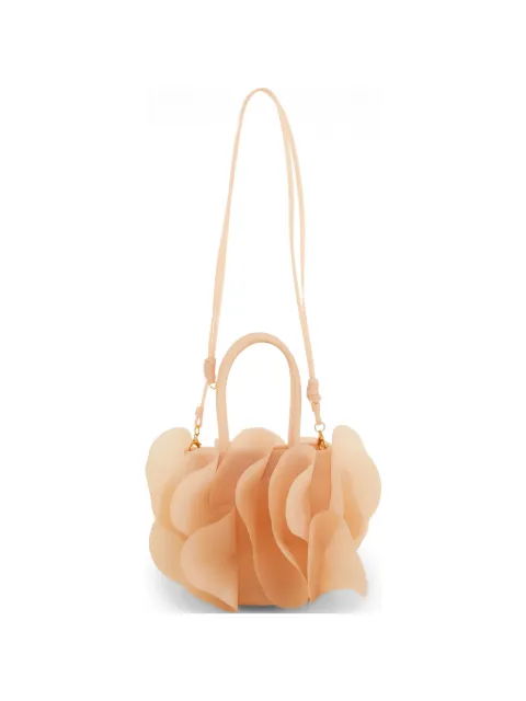 FARM Rio flower appliqué tote bag