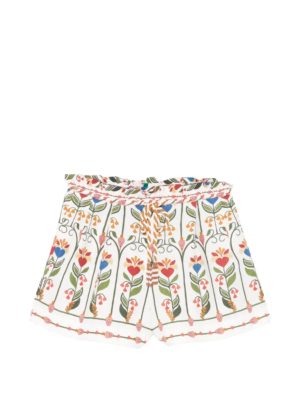 FARM Rio shorts con stampa - Bianco