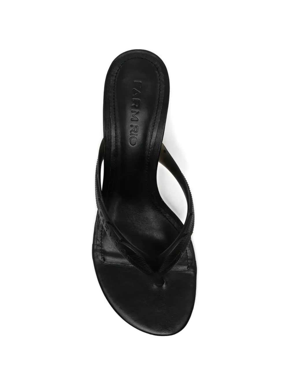 FARM Rio 30 mm Rob sandalen Zwart