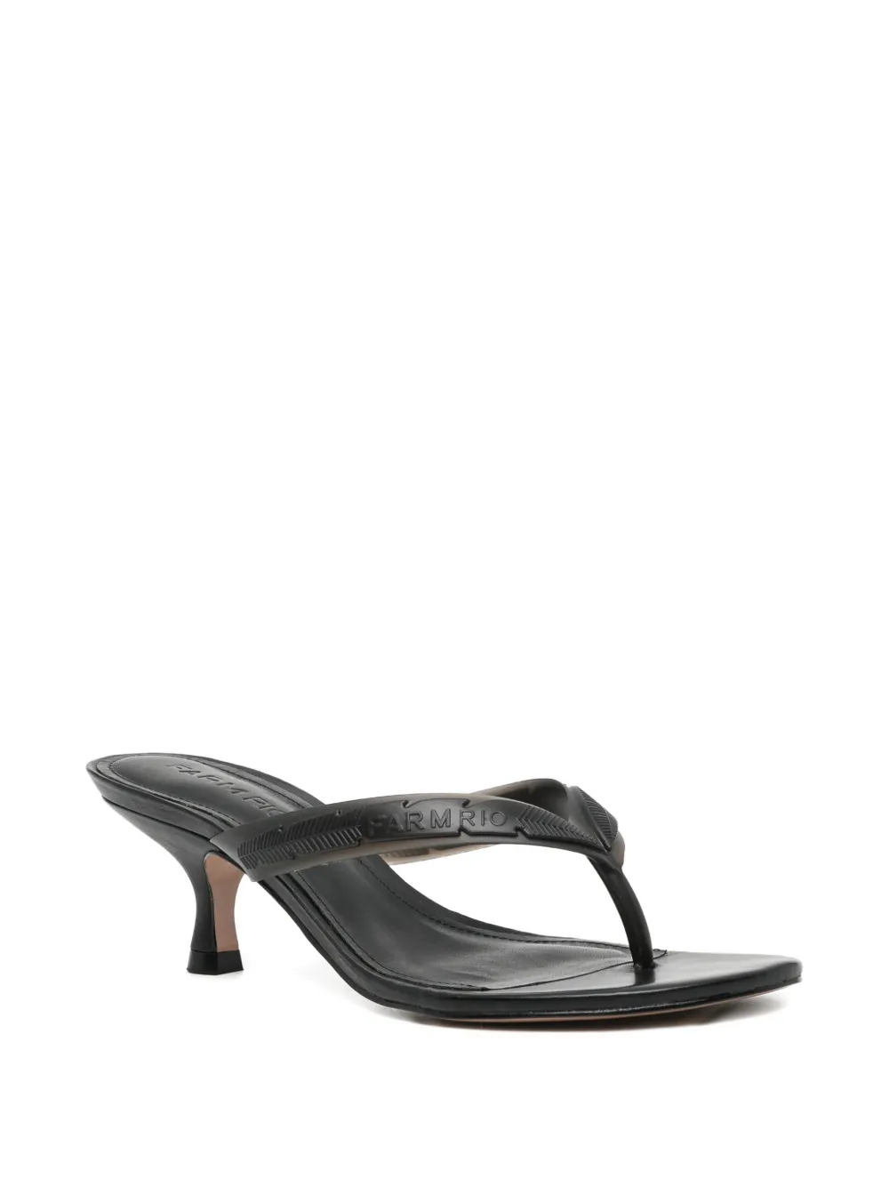  Farm Rio 30mm Rob Sandals - Black 