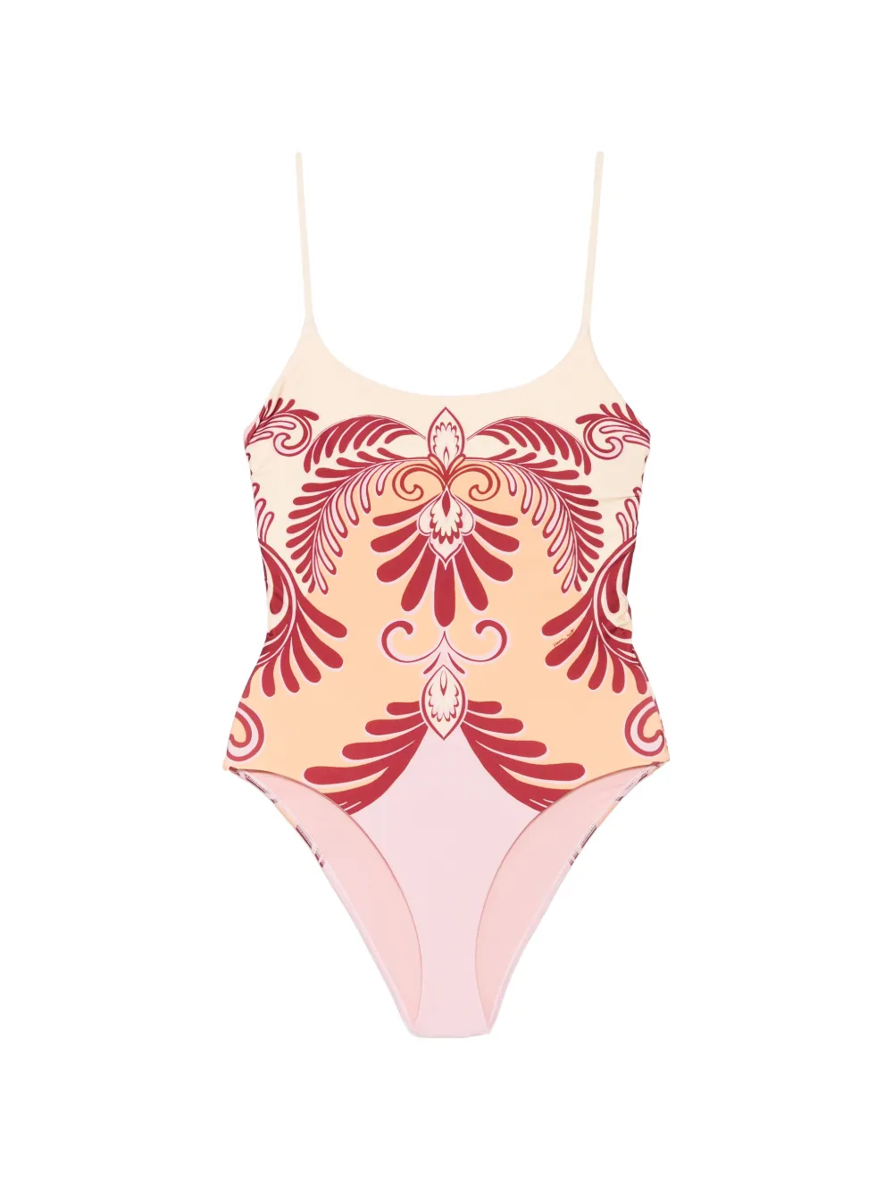 FARM Rio Costume intero a fiori - Arancione