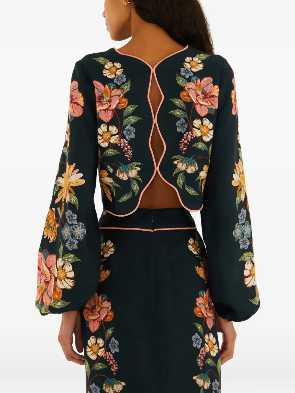 FARM Rio Maira blouse Blauw