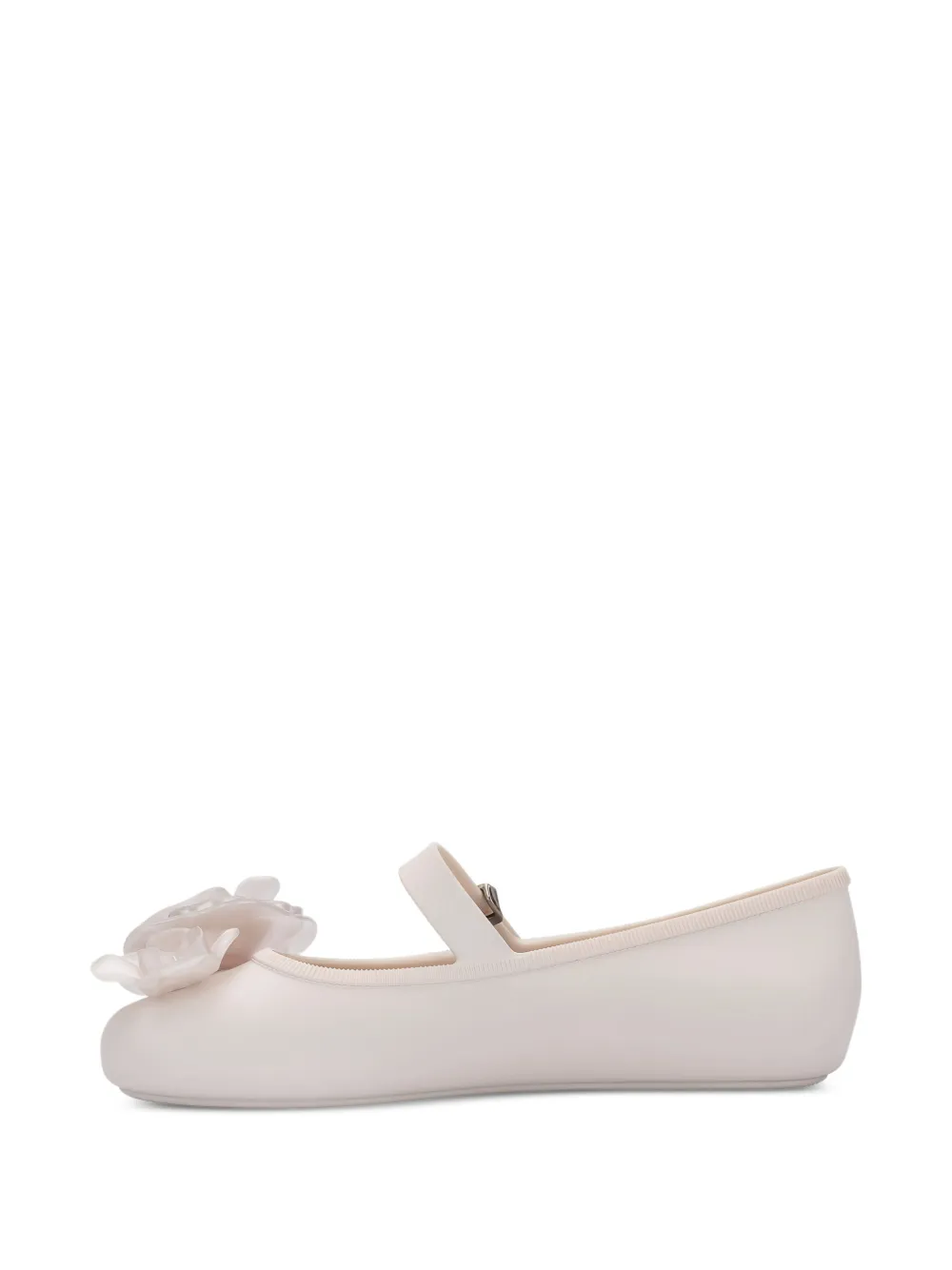 Melissa Ballerina's met bloemendetail Beige
