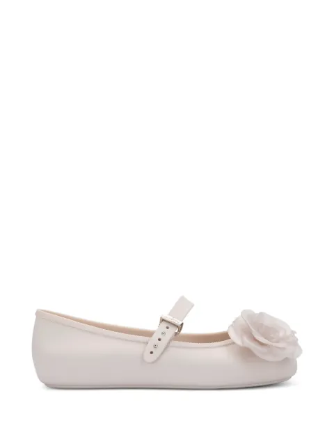 Melissa floral-detail ballet flats