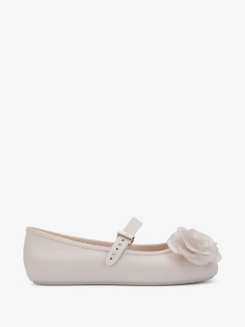 Melissa floral-detail ballet flats