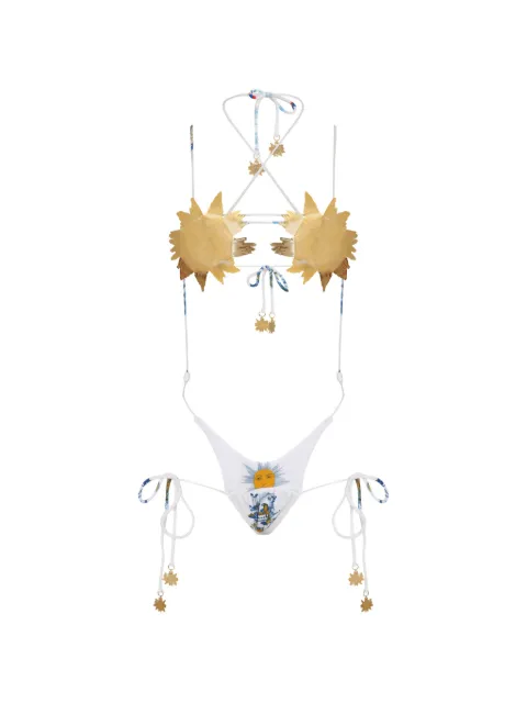 Amir Slama sun graphic swimsuit