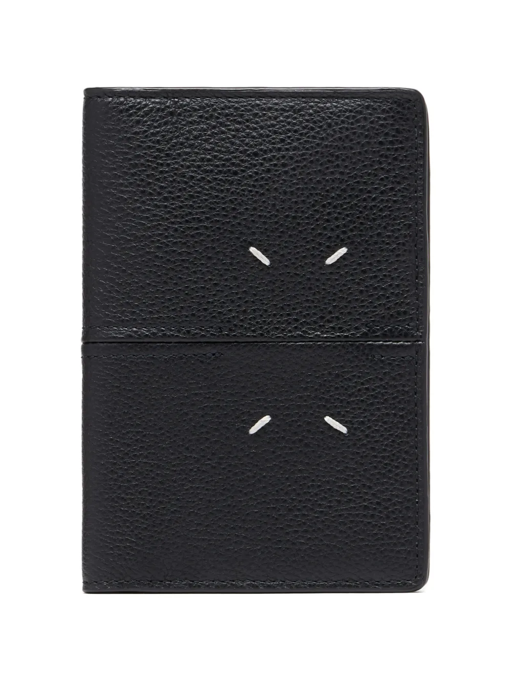 Maison Margiela stitch passport holder - Nero