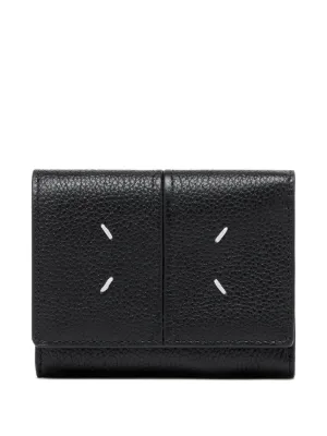 Maison Margiela four-stitch Logo Cardholder | Black | FARFETCH