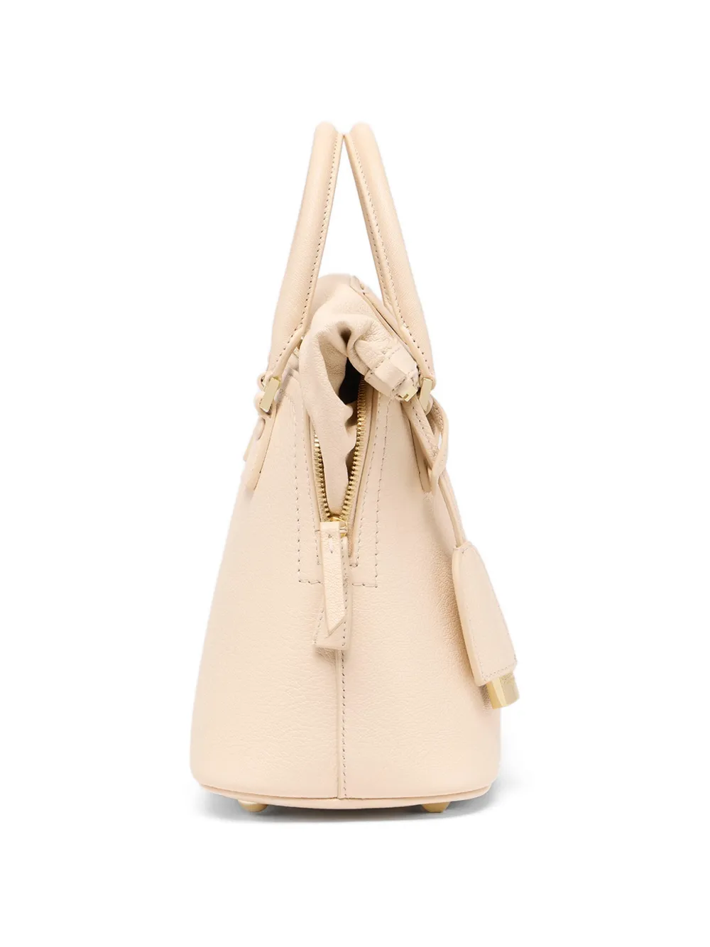 Maison Margiela 5AC leren shopper Beige