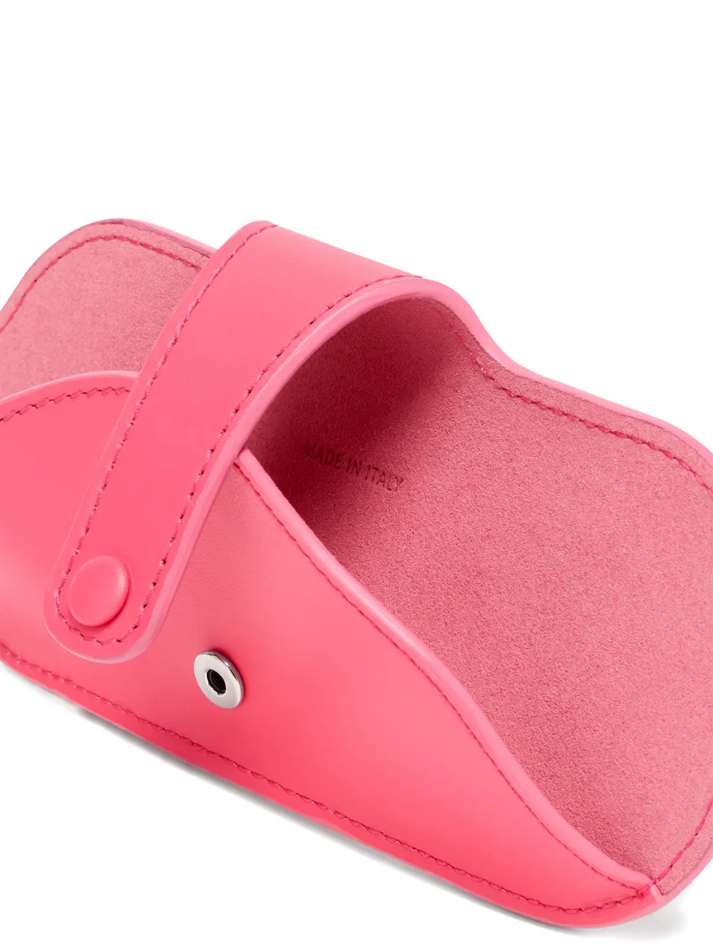 Maison Margiela Leren brillenkoker Roze